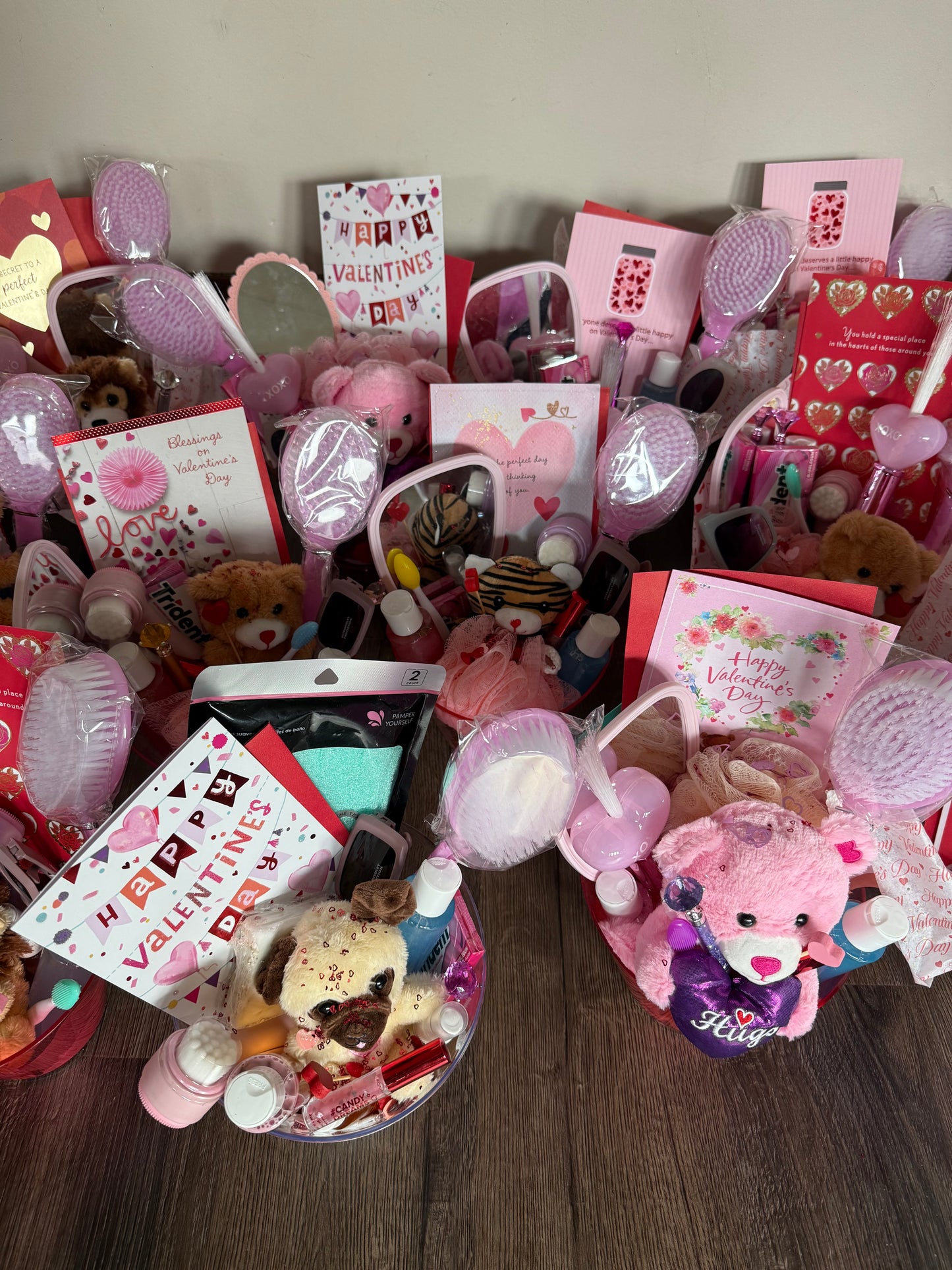 Valentine’s Day Spa On The Go Buckets🧺💗